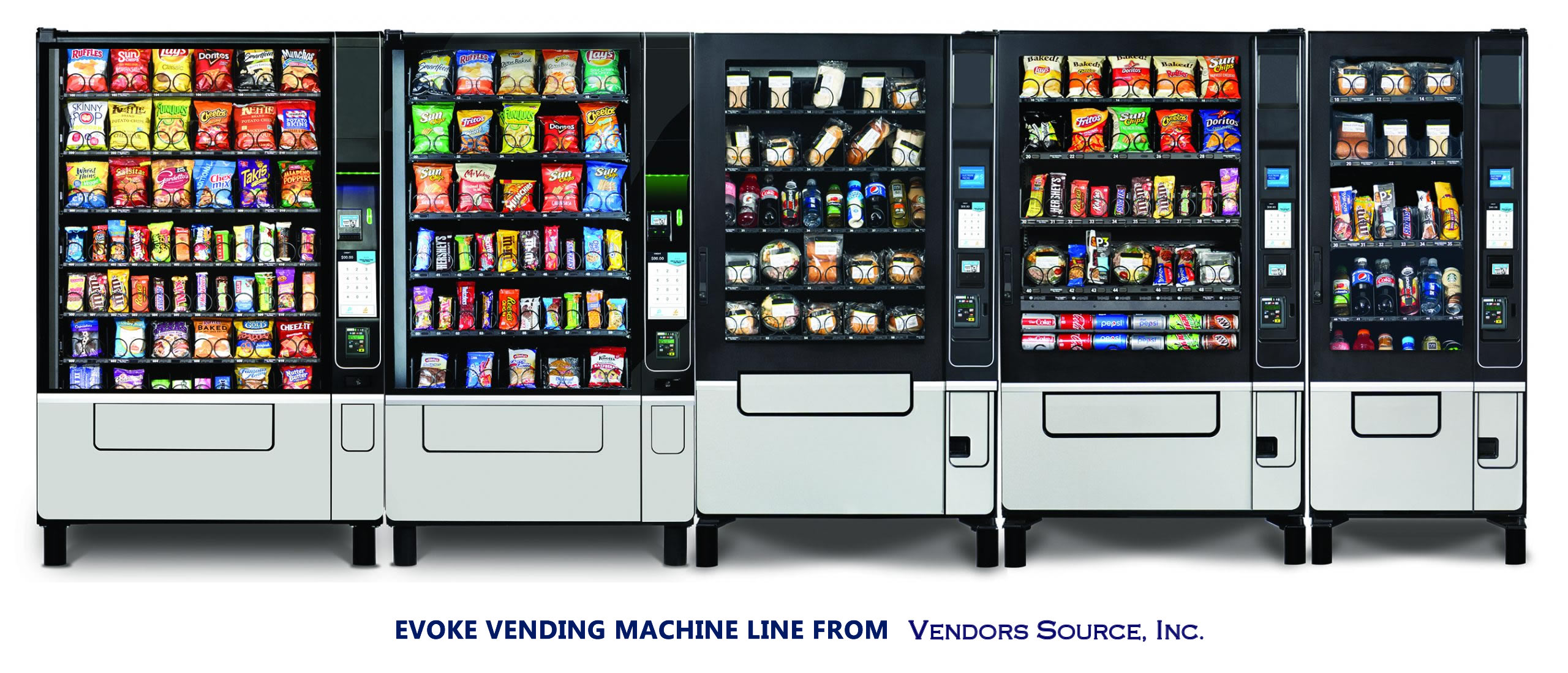 Illustrative example of new vending machines