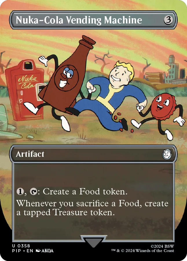 Illustrative example of nuka cola vending machine mtg