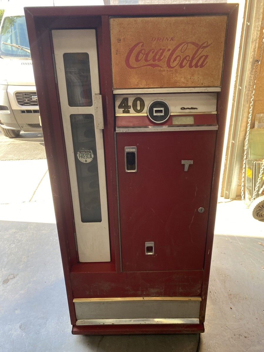 Illustrative example of old soda vending machines