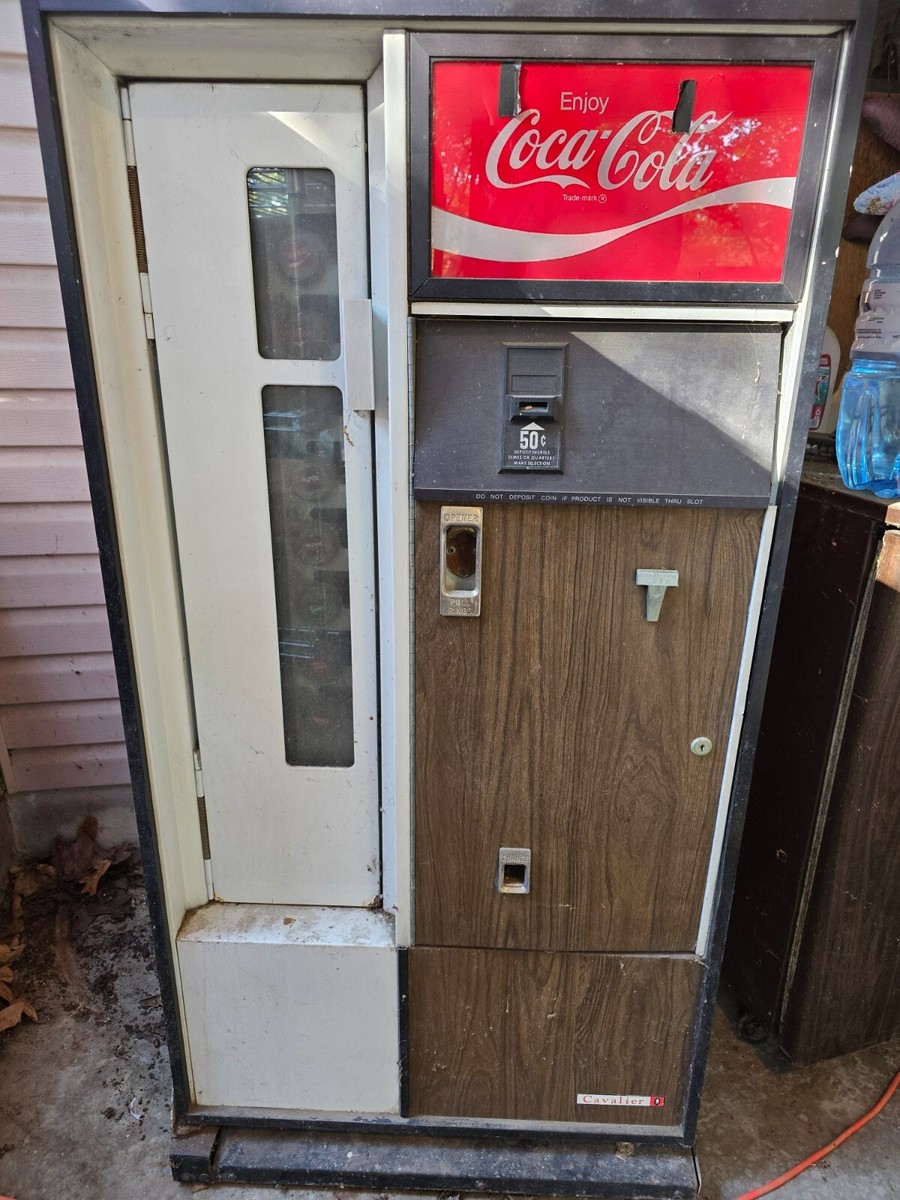 Illustrative example of old vending machine for sale