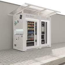 Illustrative example of outdoor vending machines for sale