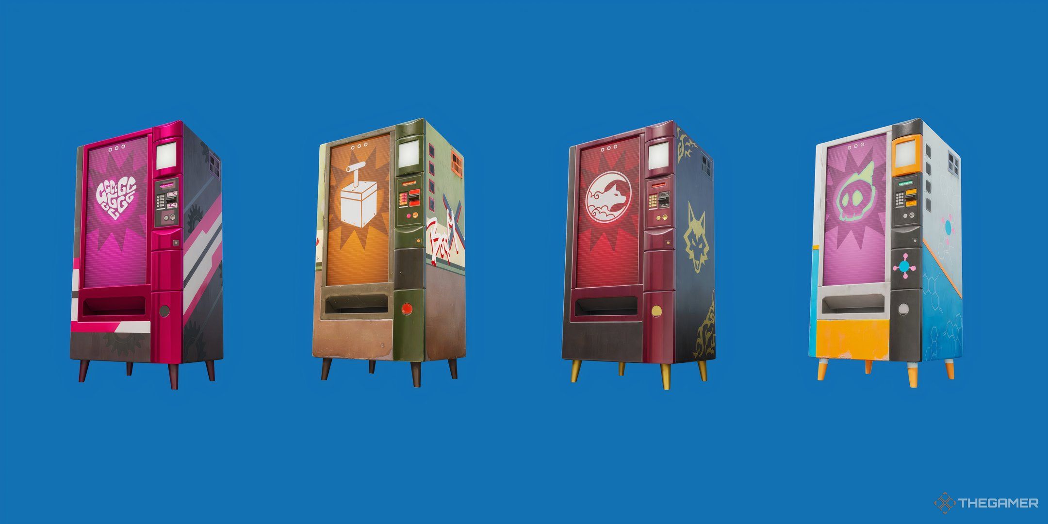 Illustrative example of outlaw vending machine fortnite
