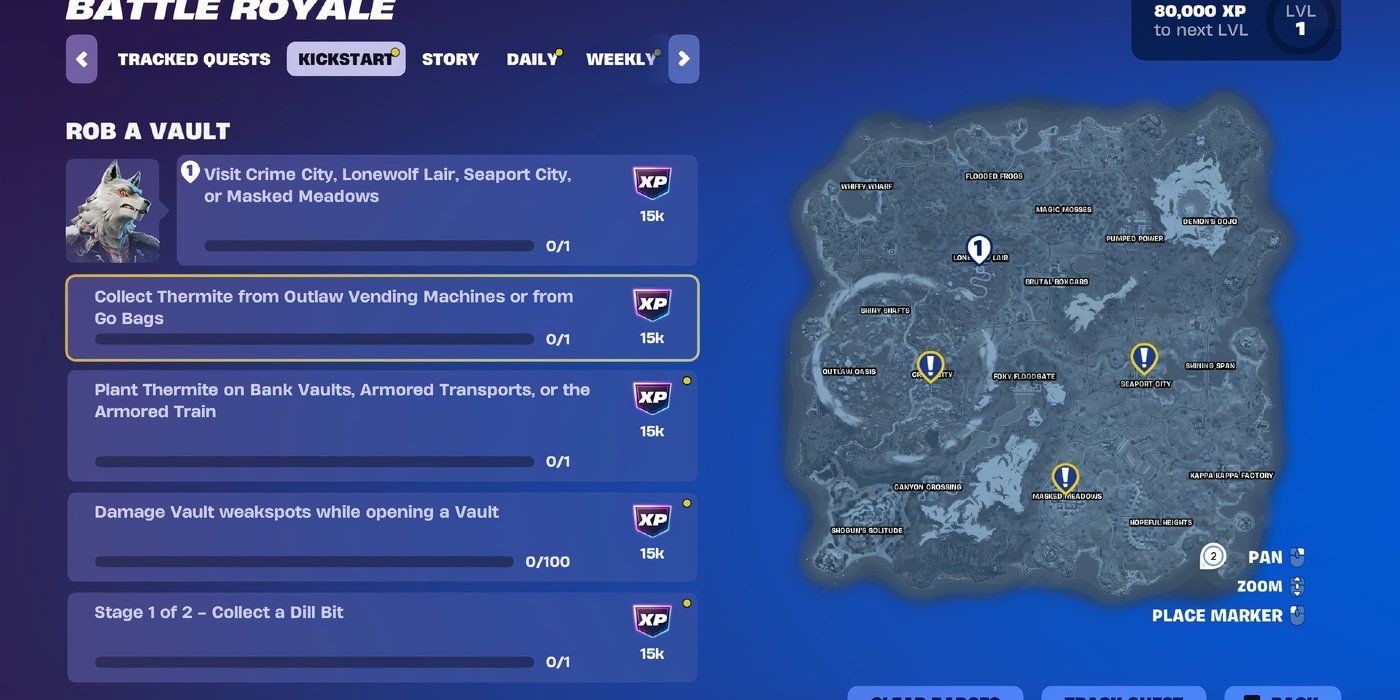 Illustrative example of outlaw vending machine locations