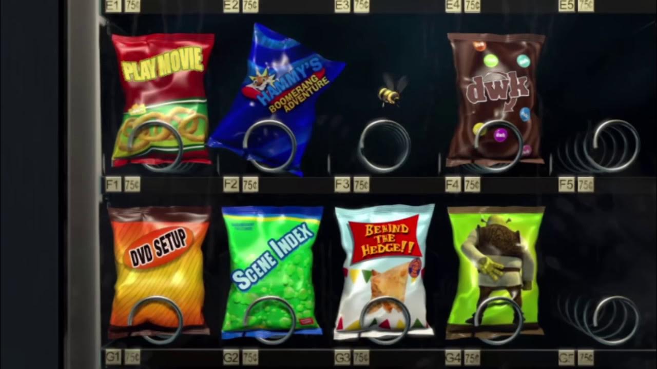 Illustrative example of over the hedge vending machine
