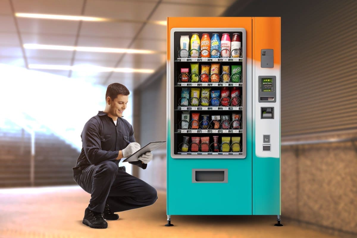 Illustrative example of own a vending machine