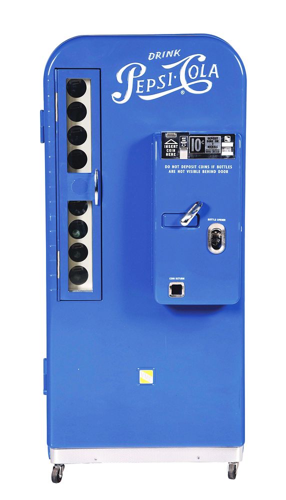 Illustrative example of pepsi cola vending machines old