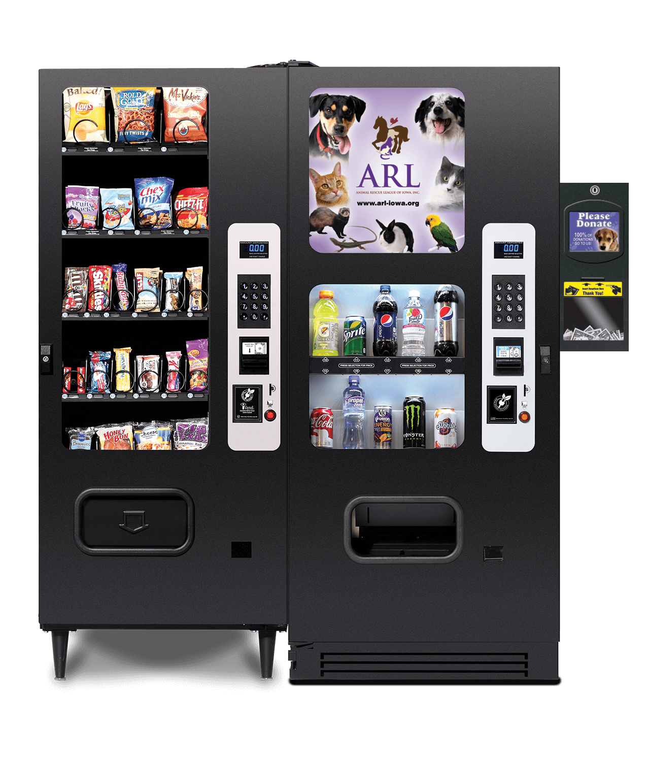 Illustrative example of pet vending machine