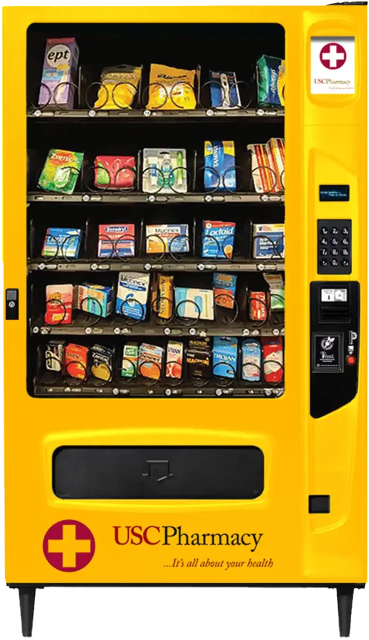 Illustrative example of pharmacy vending machine