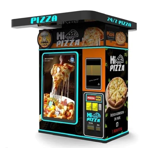 Illustrative example of pizza vending machine