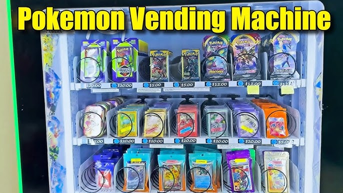 Illustrative example of pokecenter vending machine