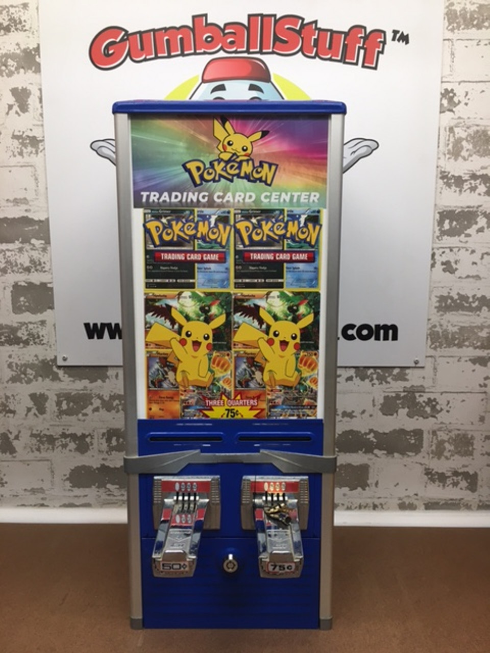 Illustrative example of pokemon card vending machine for sale