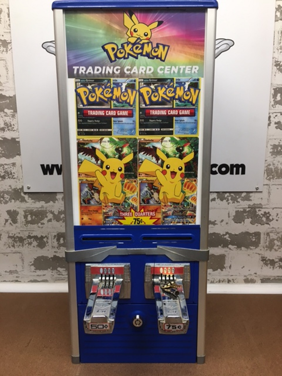 Illustrative example of pokemon card vending machine