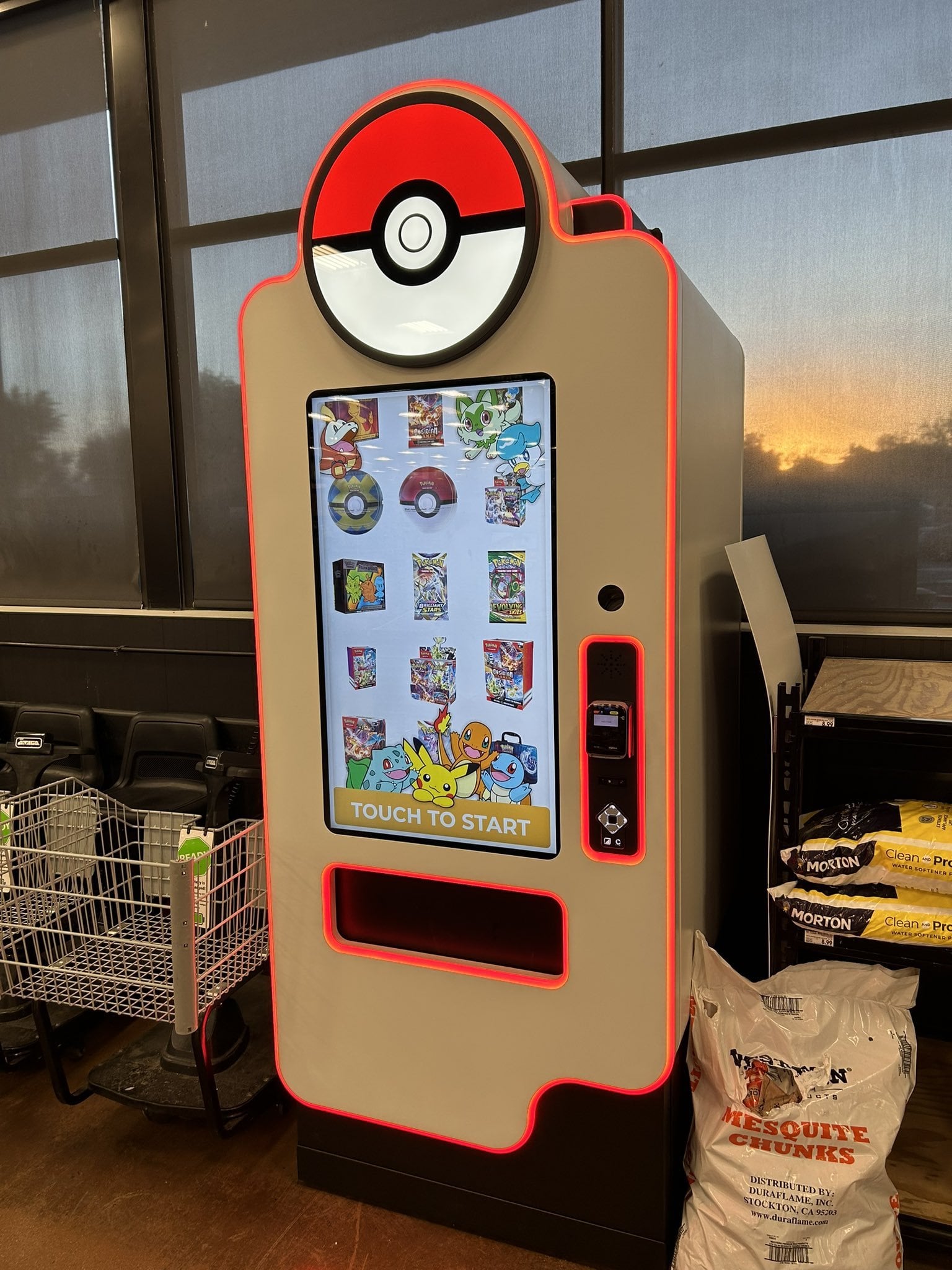 Illustrative example of pokemon tcg vending machines