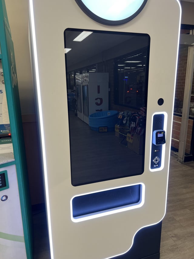 Illustrative example of pokemon vending machine black screen