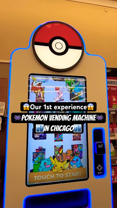 Illustrative example of pokemon vending machine chicago