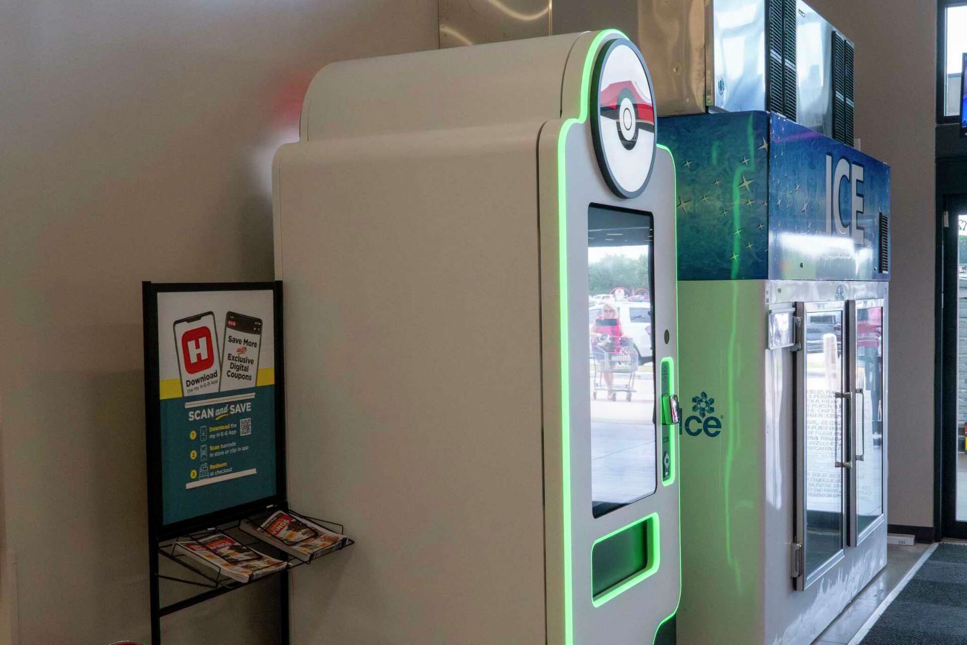 Illustrative example of pokemon vending machine houston