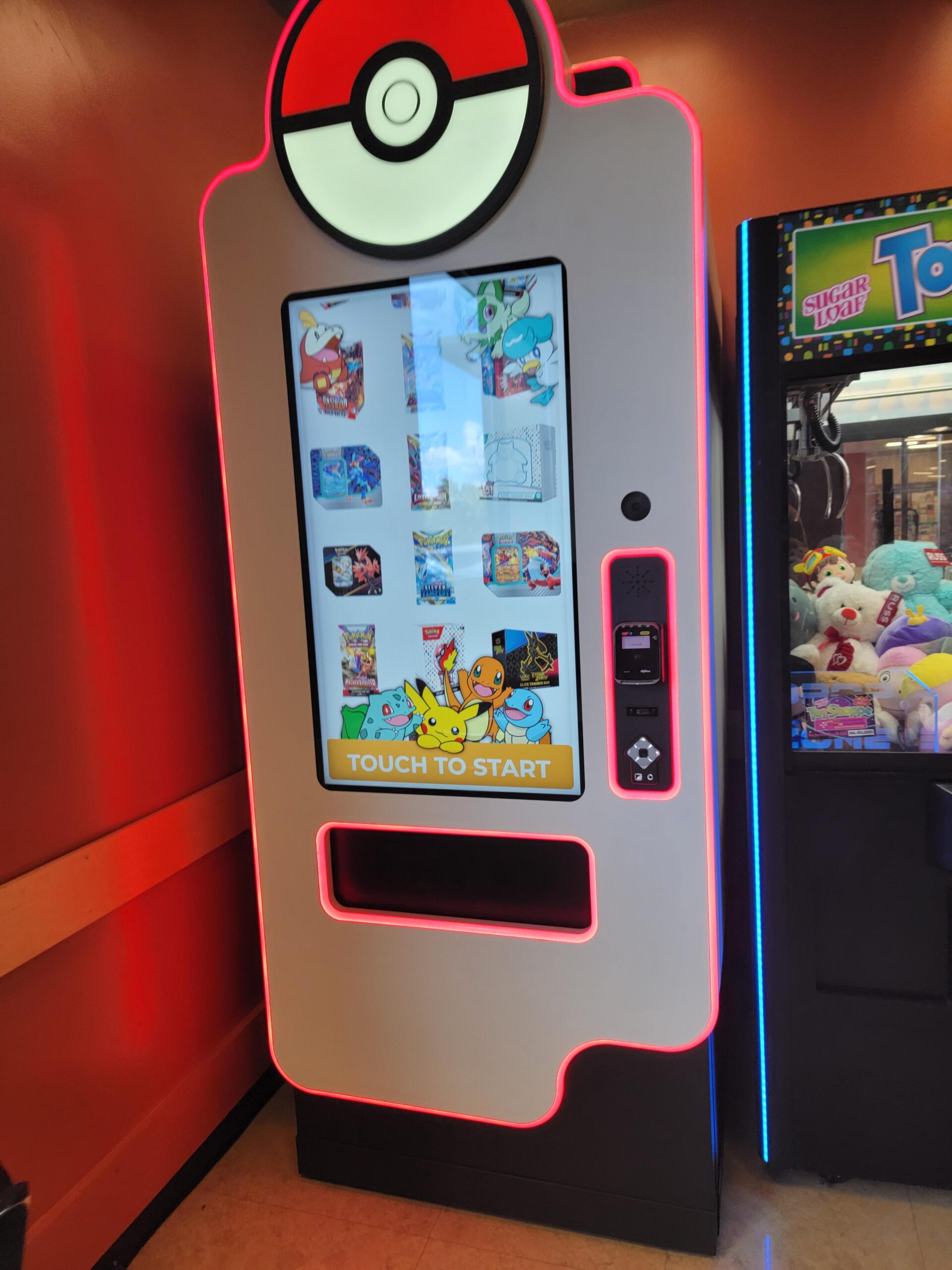 Illustrative example of pokemon vending machine