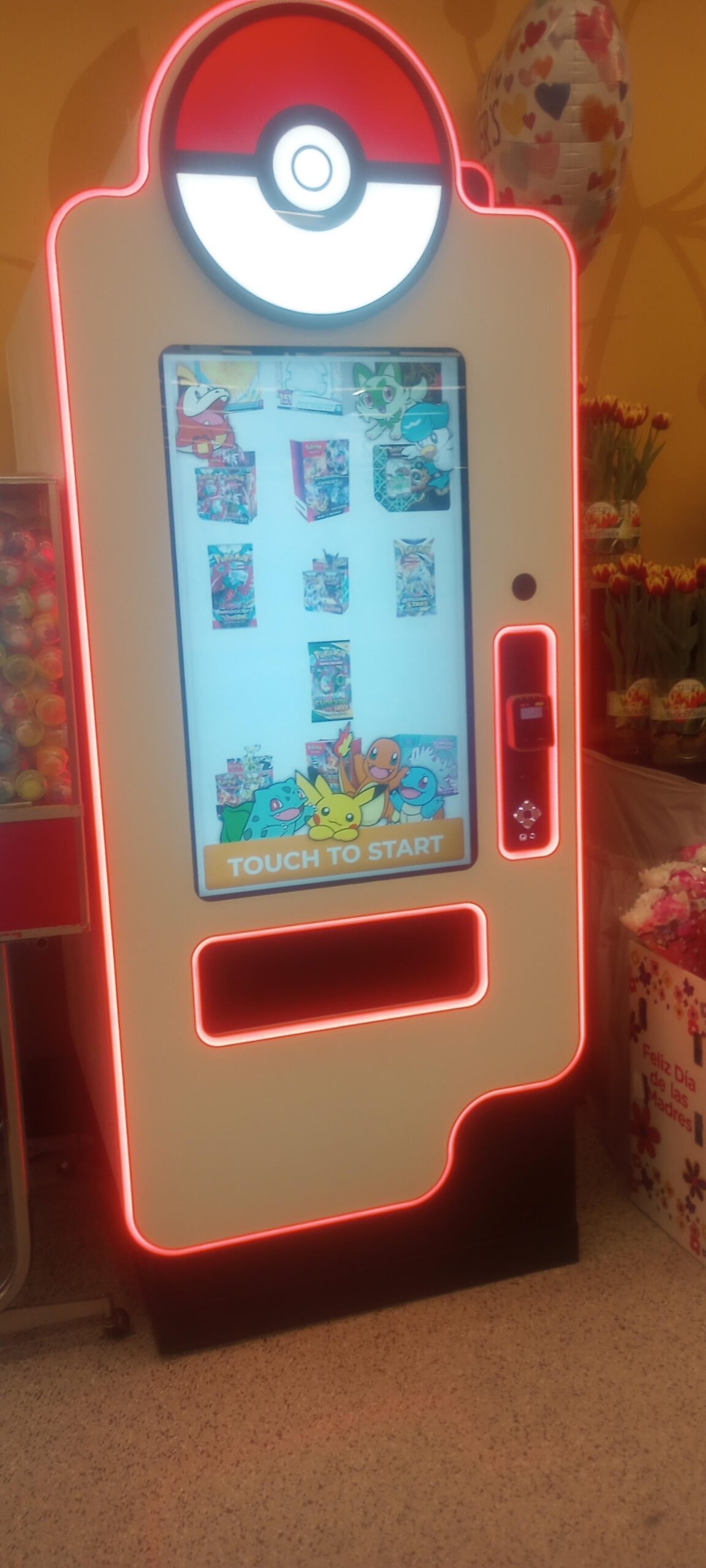 Illustrative example of pokemon vending machine kroger