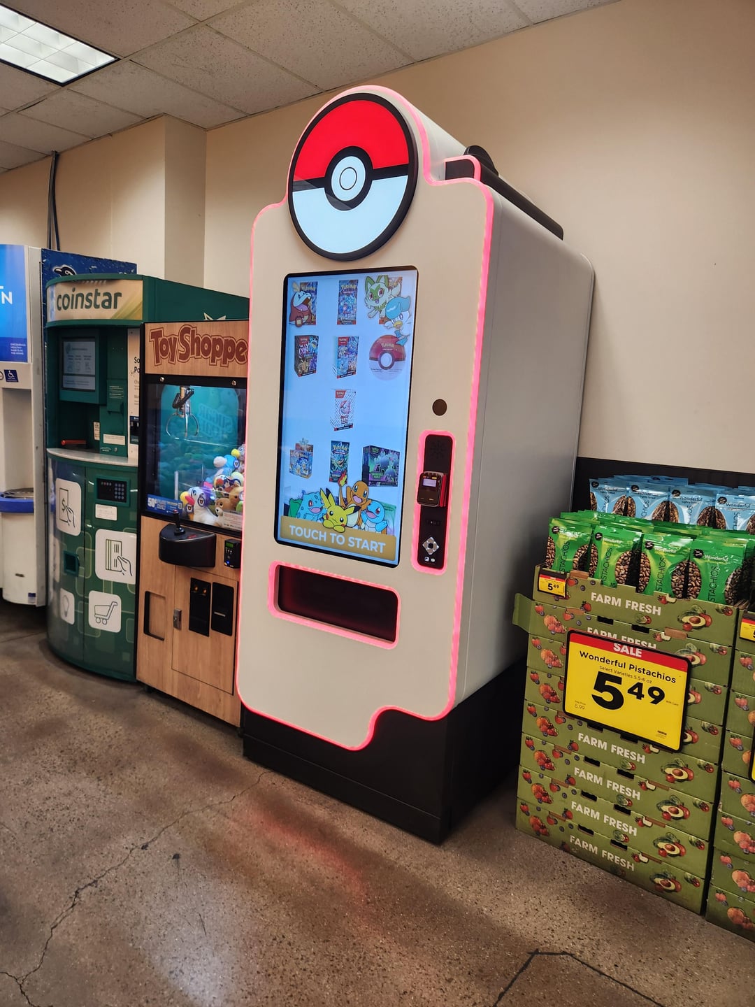 Illustrative example of pokemon vending machine las vegas