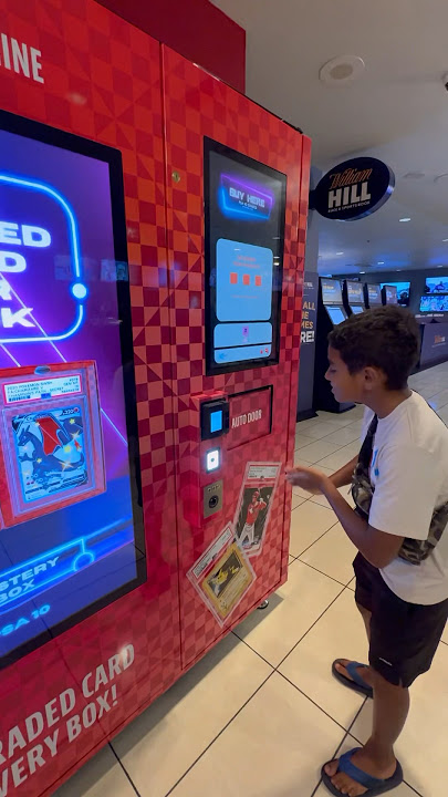 Illustrative example of pokemon vending machine las vegas