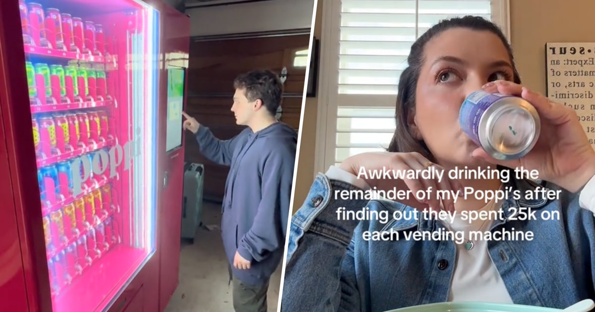 Illustrative example of poppi vending machine controversy