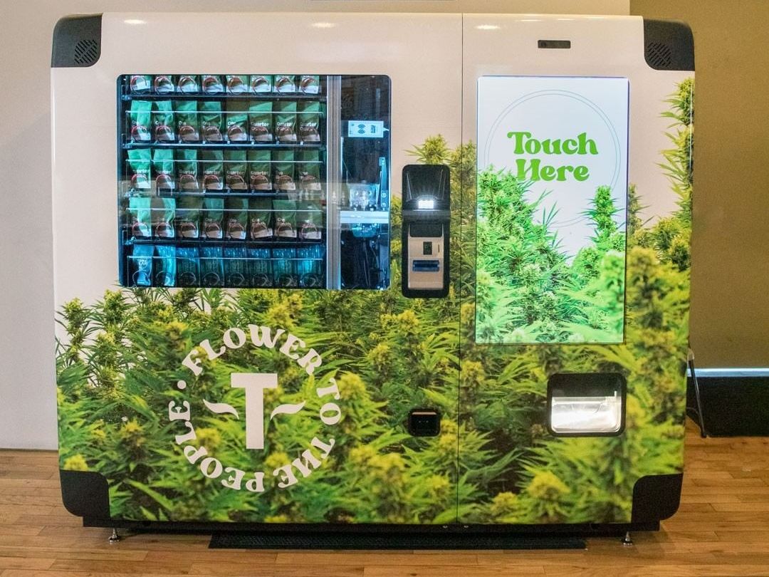 Illustrative example of pot vending machine