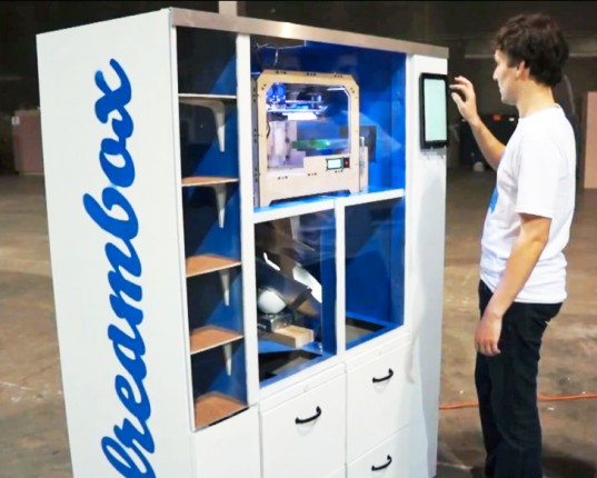 Illustrative example of print vending machine