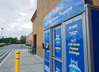 Illustrative example of propane vending machine near me