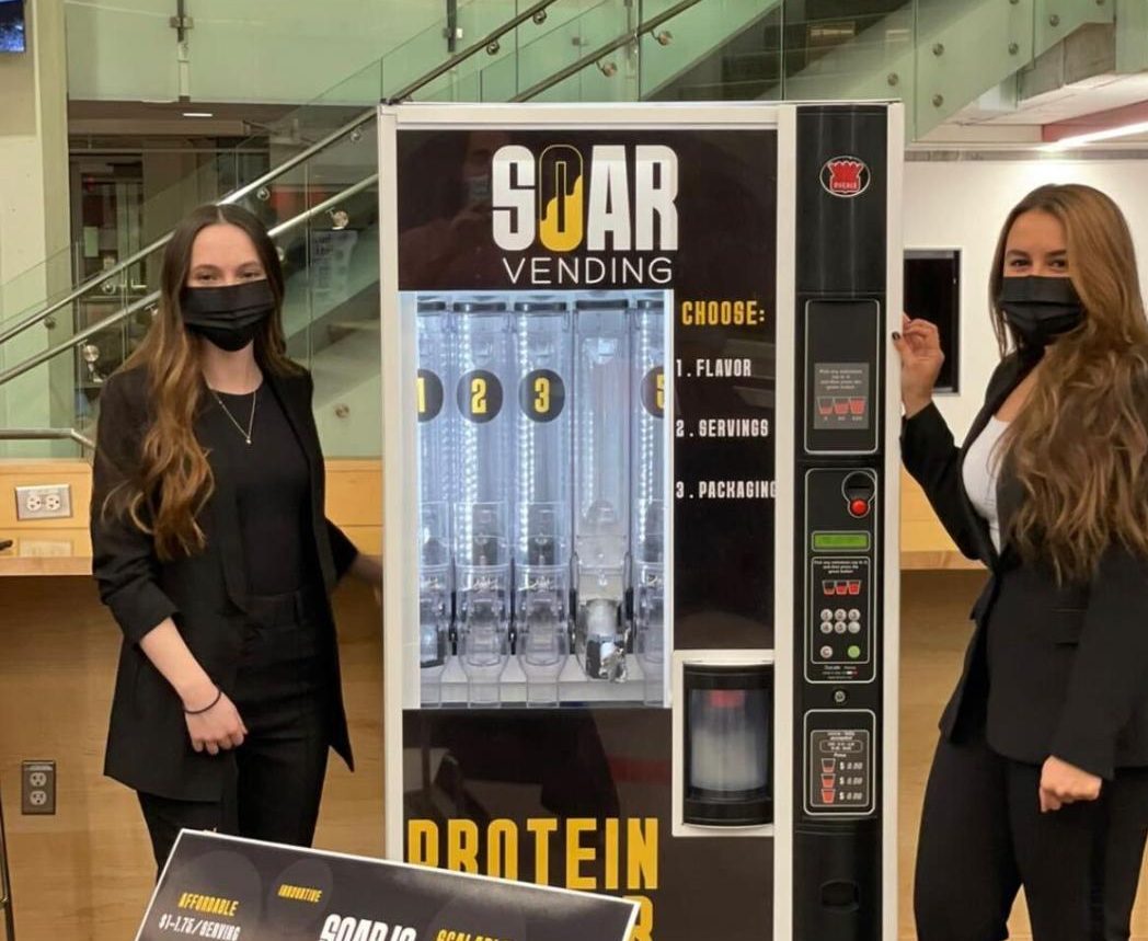 Illustrative example of protein vending machine