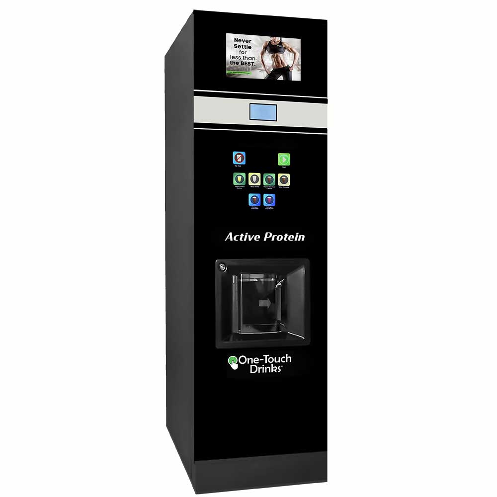 Illustrative example of protein vending machine