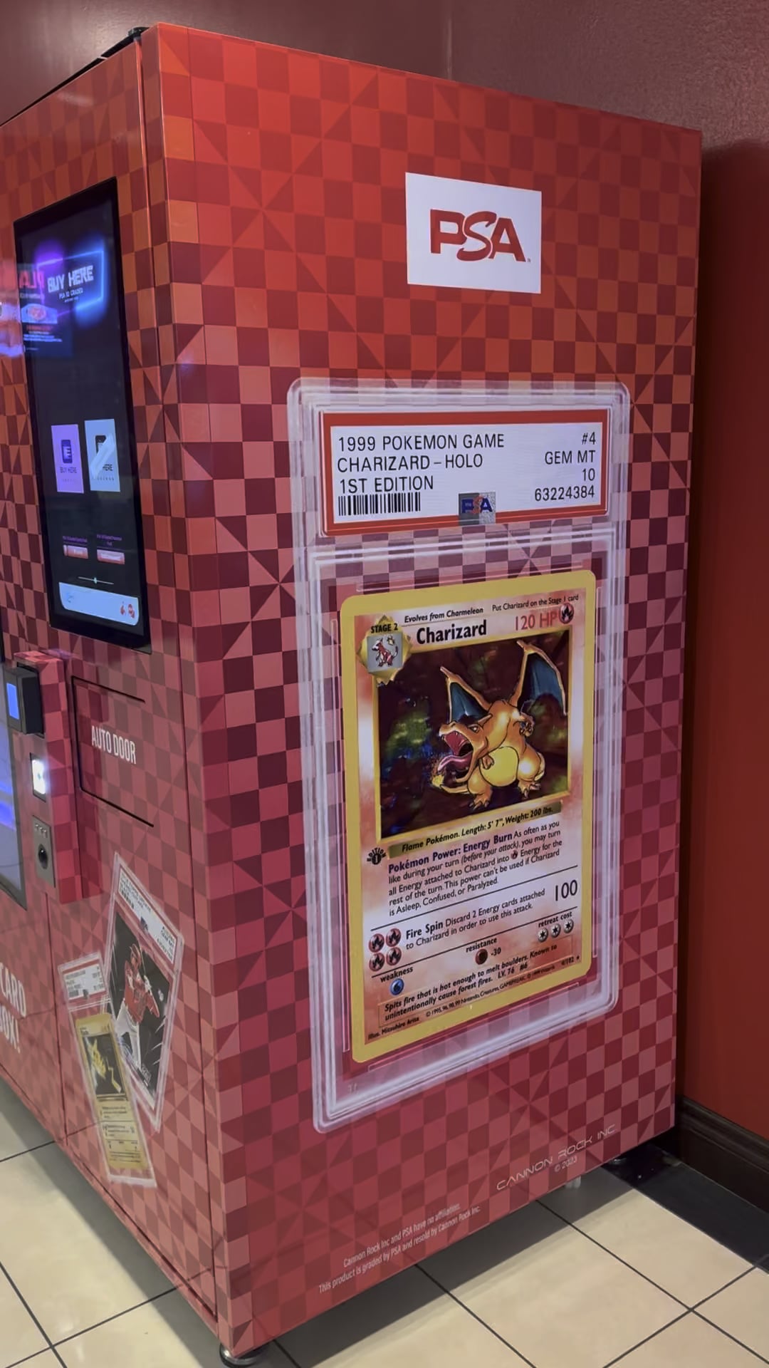 Illustrative example of psa vending machine las vegas