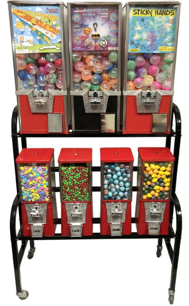 Illustrative example of quarter vending machine