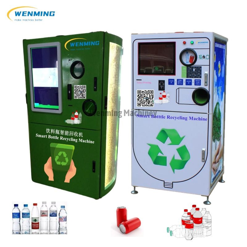 Illustrative example of recycling vending machine near me