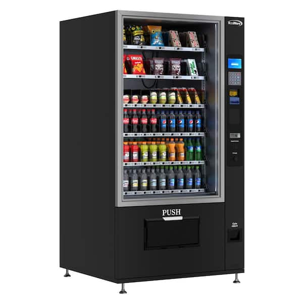 Illustrative example of refrigerated vending machine for sale