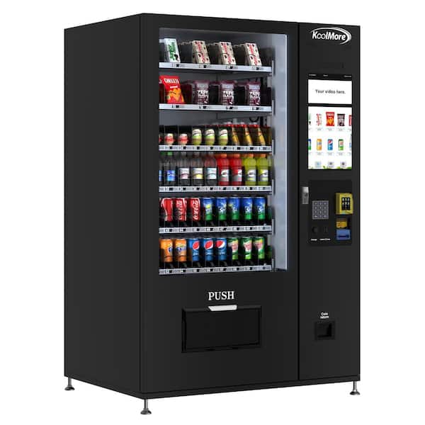 Illustrative example of refrigerator vending machine
