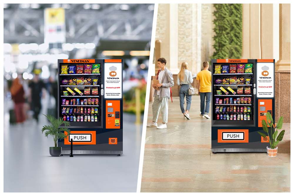 Illustrative example of renting vending machines