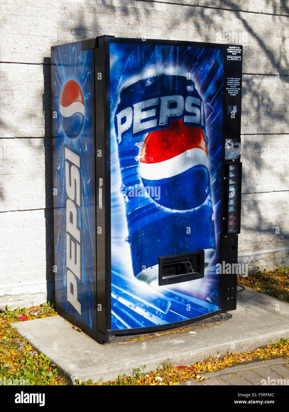 Illustrative example of retro pepsi vending machine