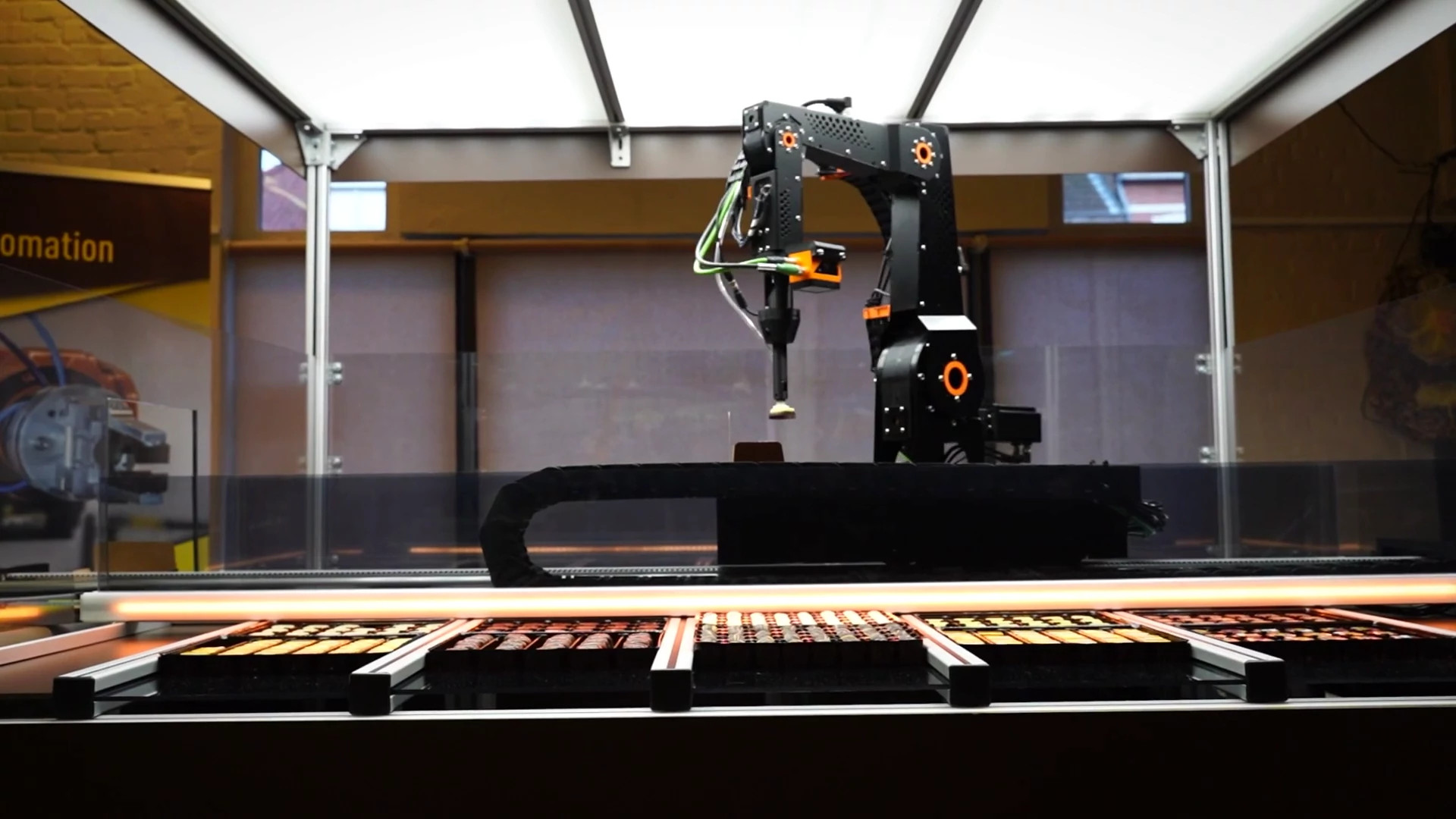 Illustrative example of robot vending machine