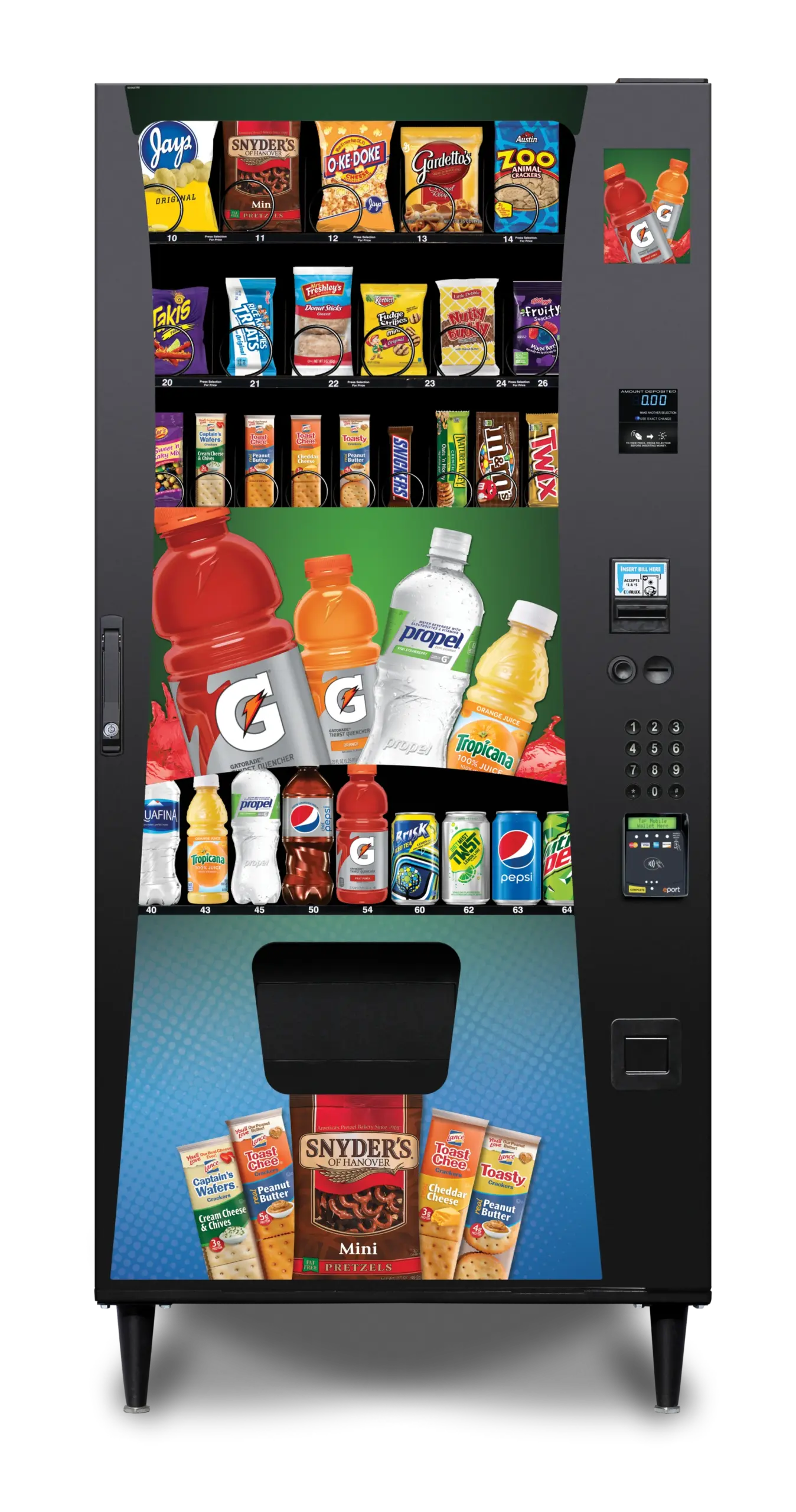 Illustrative example of sam's club vending machines