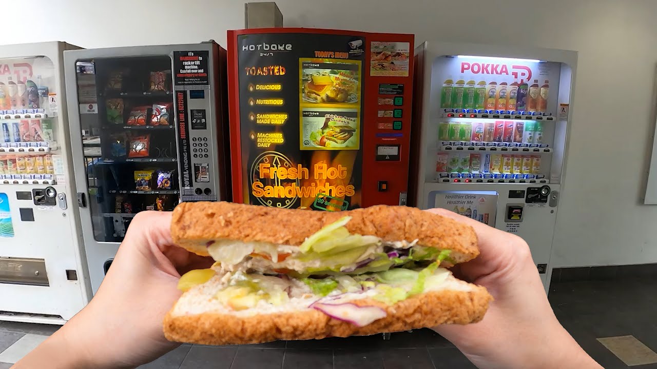 Illustrative example of sandwich vending machine