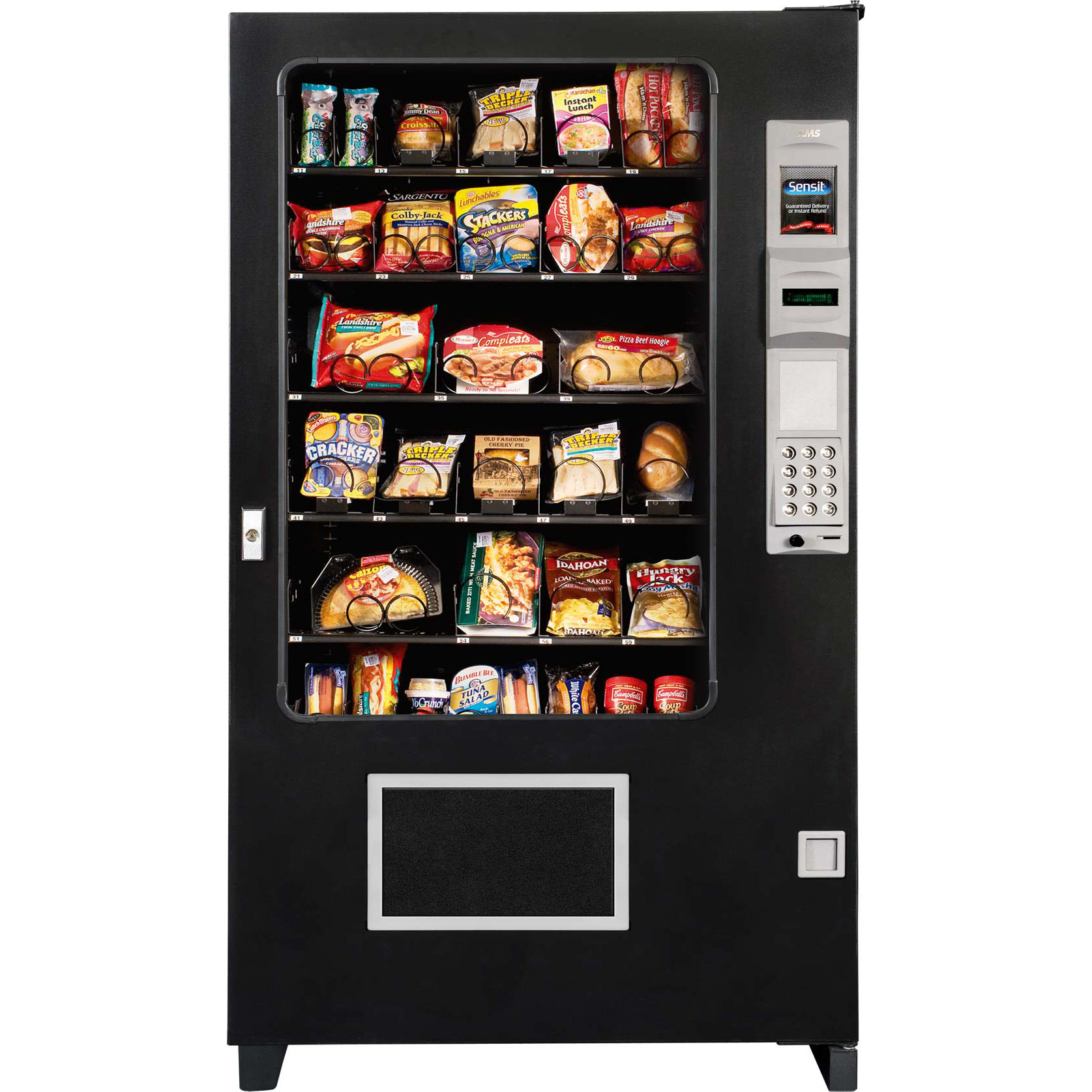 Illustrative example of sandwich vending machine