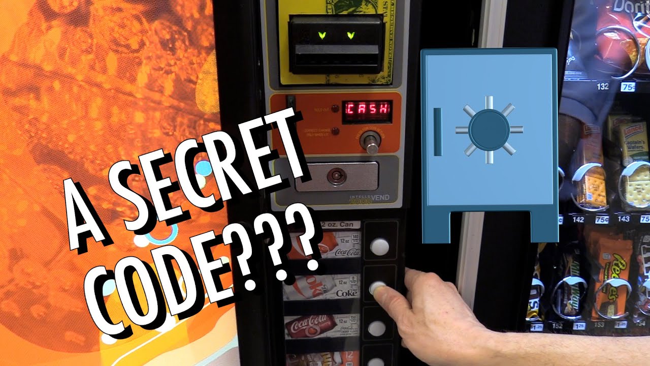 Illustrative example of secret vending machine code