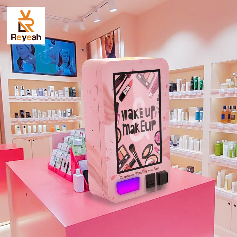 Illustrative example of skin care products vending machine