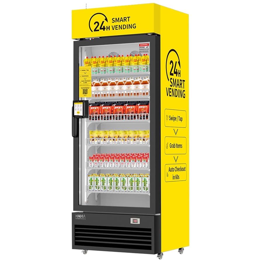 Illustrative example of smart vending machine for sale