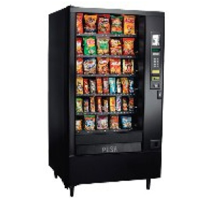 Illustrative example of snack shop vending machine