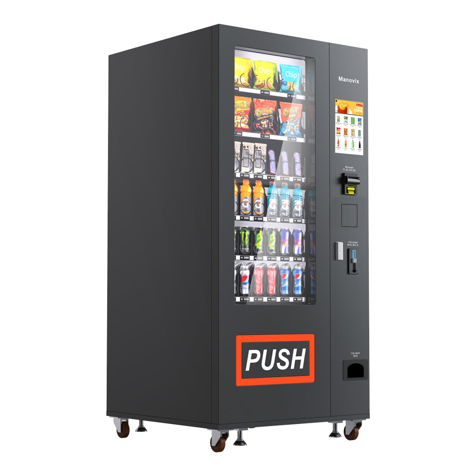 Illustrative example of snack vending machine business