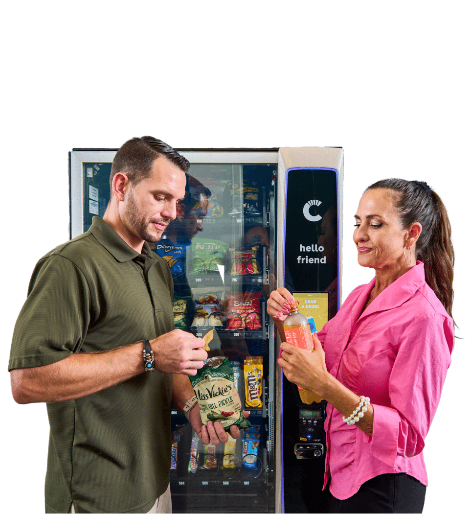 Illustrative example of snack vending machine