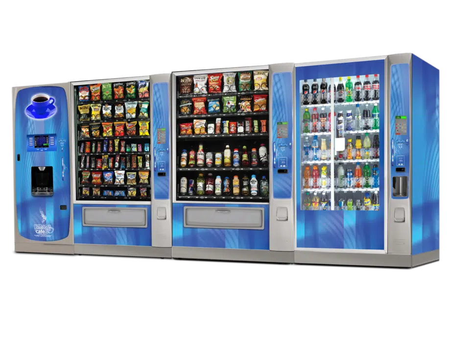 Illustrative example of snack vending machine rental