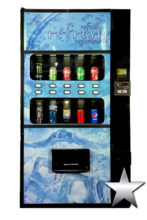 Illustrative example of soda pop vending machine