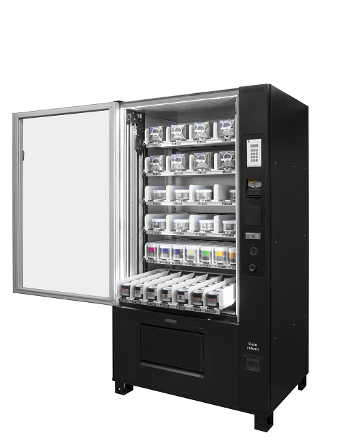 Illustrative example of soup vending machine